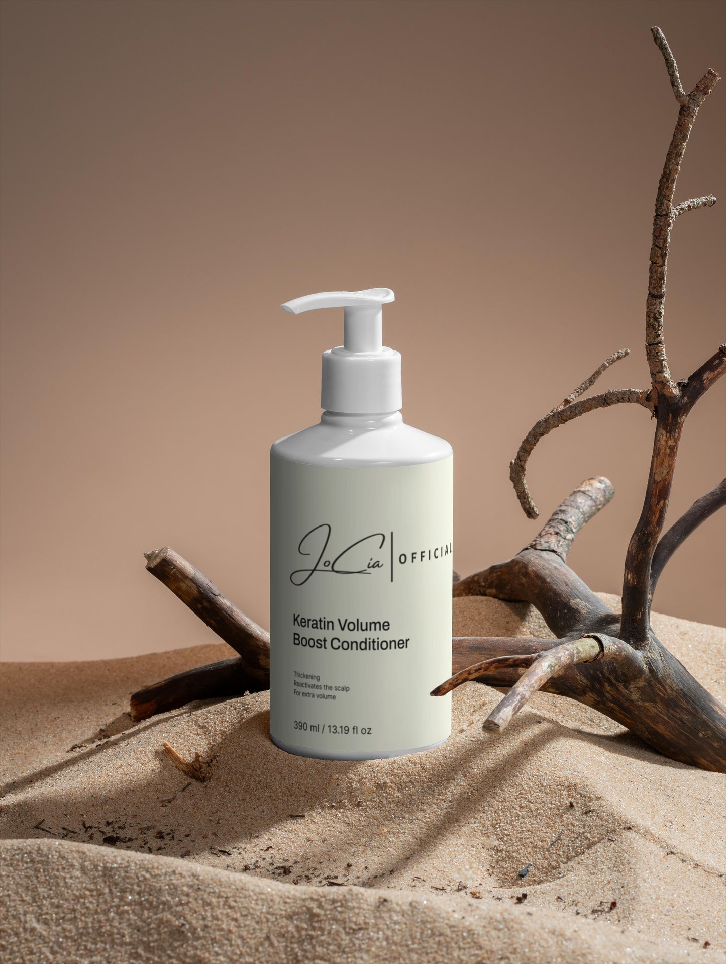 Jocia Keratin Volume Boost Conditioner. Helps To Thicken & Restore Glow.