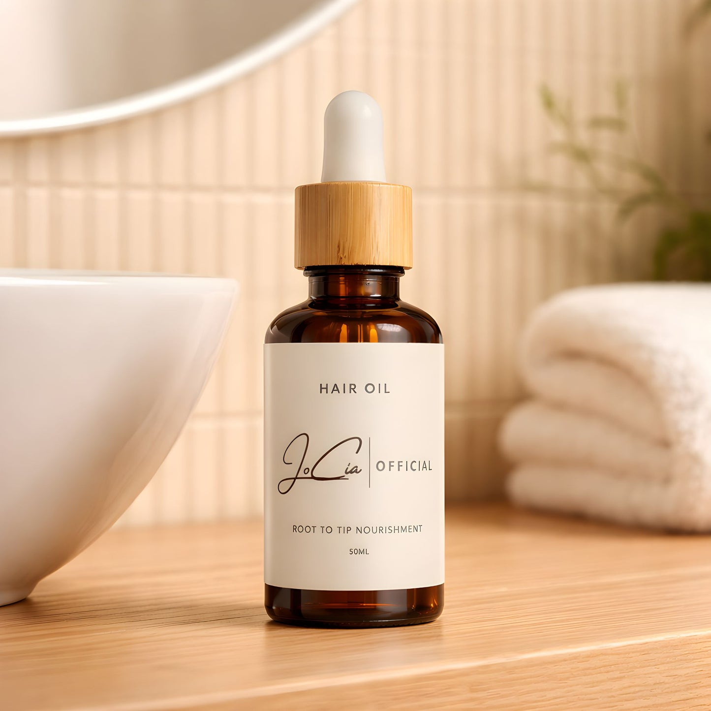 Jocia Natural Blend Hair & Scalp Oil - Lightweight Shine & Deeply Nourishing 50ml