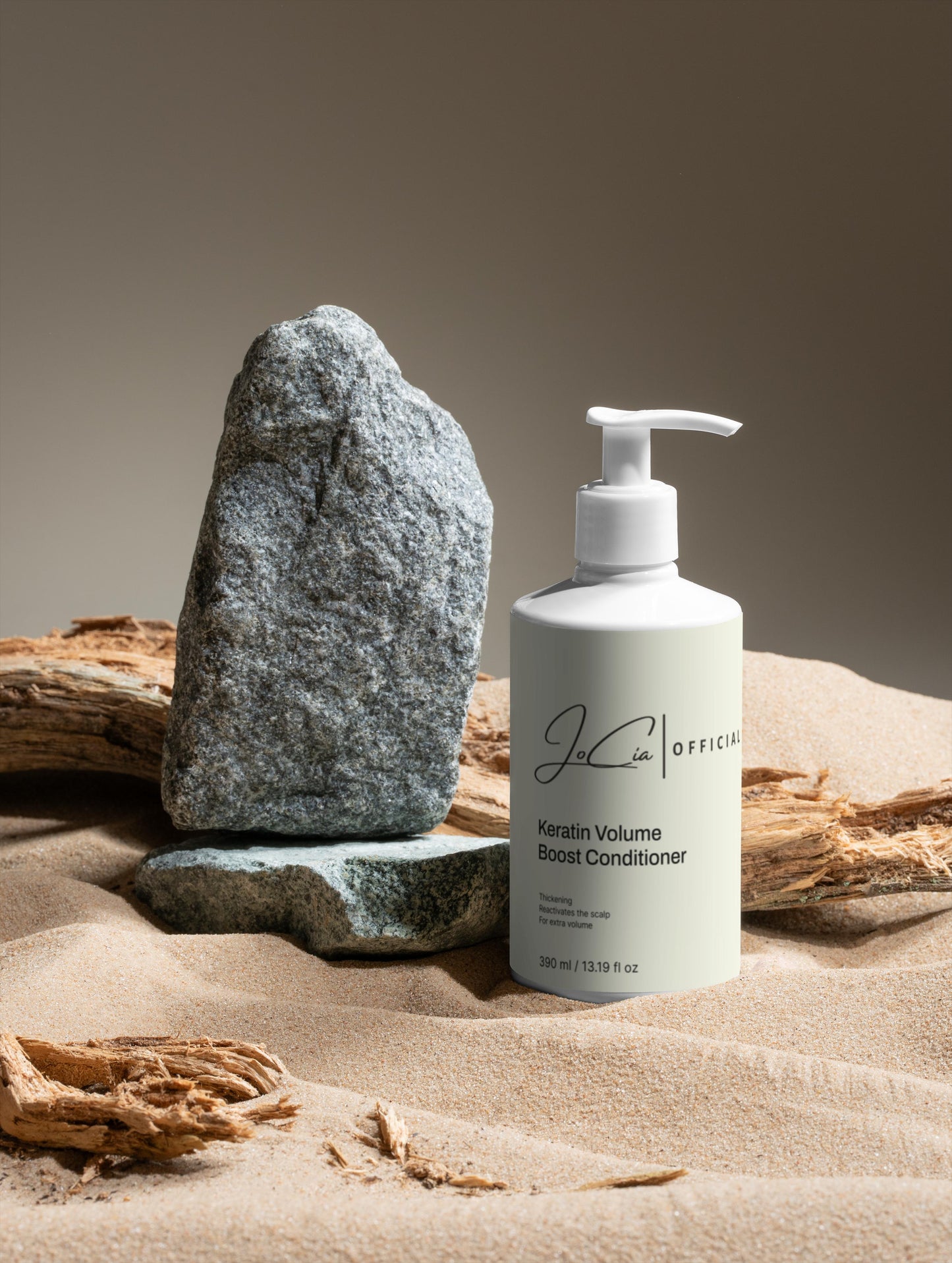Jocia Keratin Volume Boost Conditioner. Helps To Thicken & Restore Glow.